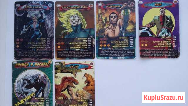 Человек пауккарточки Marvel коллекционные Сафоново - изображение 1