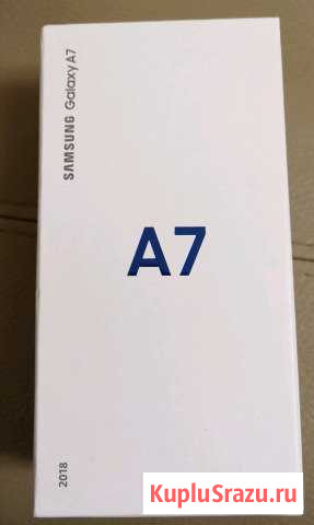 SAMSUNG Galaxy A7 (2018) 4/64GB blue Владимир - изображение 1