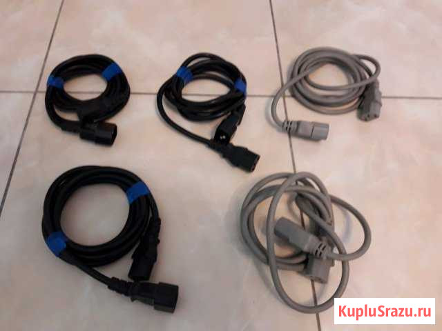 Кабель IEC-320-C14 (ибп) -IEC-320-C13 (бп) Воронеж - изображение 1