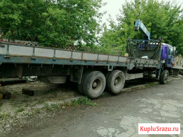 Кран борт 12 т. Грузоперевозки Иркутск - изображение 1