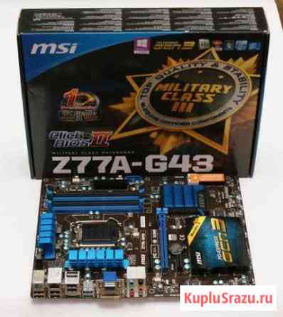 Msi Z77A-G43 (ms7758) +i5 3570k+8Gb Ddr-3 Иваново