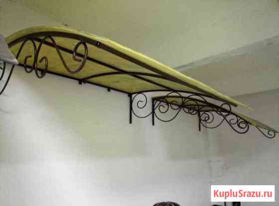 Кованый козырек Петрозаводск