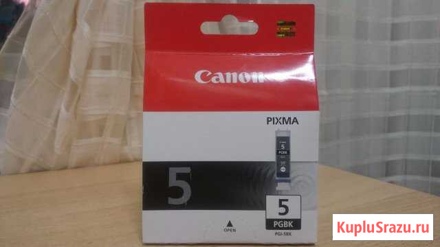 Картридж Canon pixma 5 pgbk Петрозаводск - изображение 1