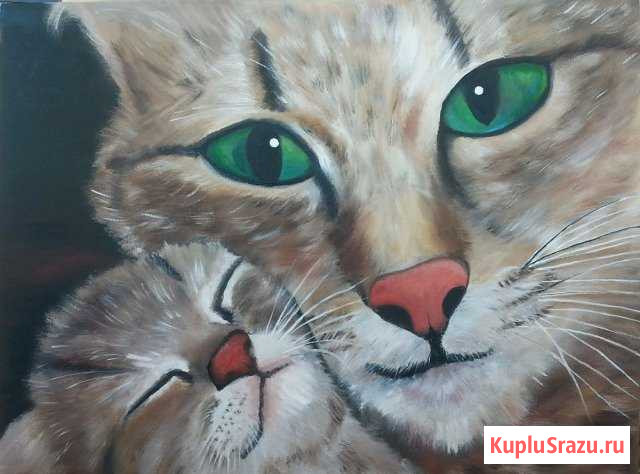 Картина маслом Нежность 30х40 Шарья - изображение 1