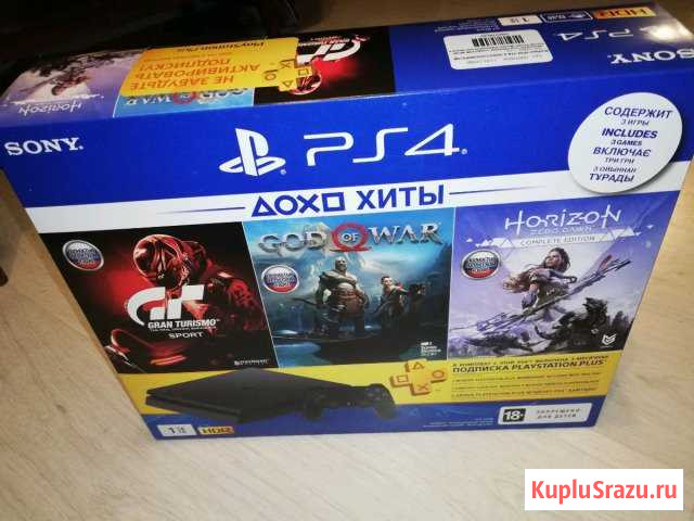 Sony playstation 4 Slim 1 Tb Грэсовский - изображение 1