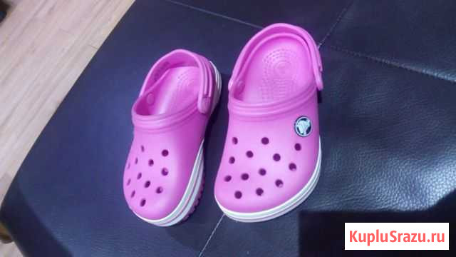 Продам сандали на девочку crocs новые Железногорск - изображение 1