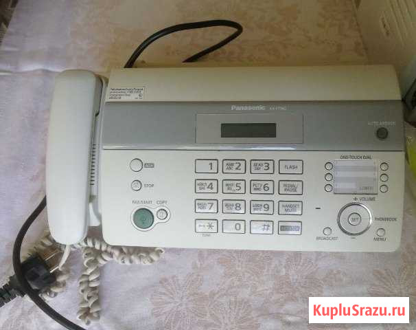 Продаю тел/факс Panasonic Волжск - изображение 1