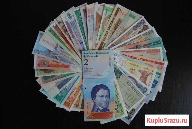Подборка банкнот стран мира 35 шт.,новые, разные Омск - изображение 1