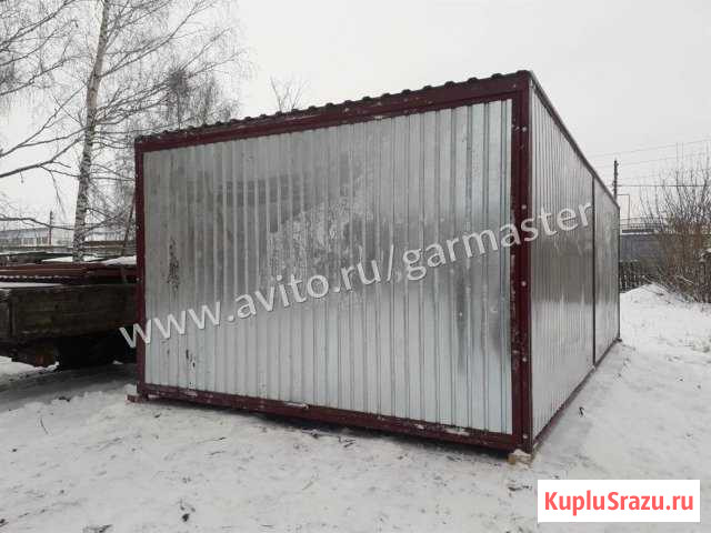 Новый гараж пенал модель Г.Р-4П. Доставка, сборка Акбулак - изображение 1