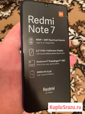 Xiaomi Redmi Note7 4/64 новый Псков - изображение 1