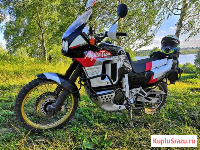 Honda africa twin xrv750 (обмен или продажа) Смоленск - изображение 1