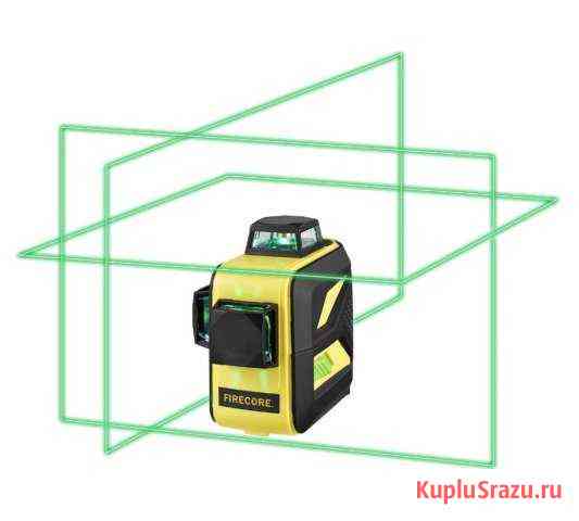 Лазерный уровень, лазерный нивелир 3 х 360 зелёный Пятигорск