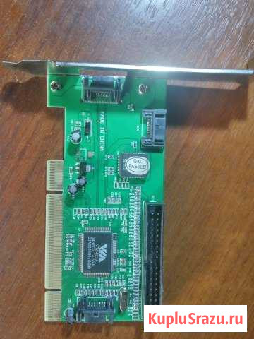 VIA raid 3 SATA+ 1 Ultra ATA контроллер Хабаровск - изображение 1