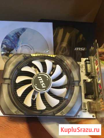MSI gt730 видеокарта Воткинск - изображение 1