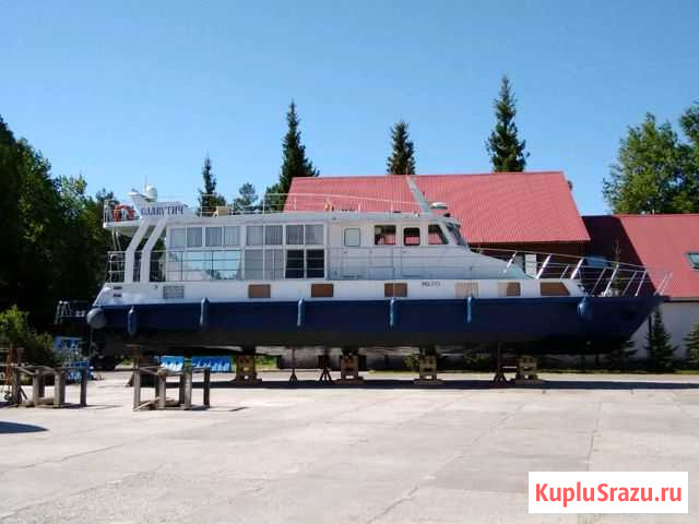 Стальная шикарная яхта дом 19м Дубна - изображение 1