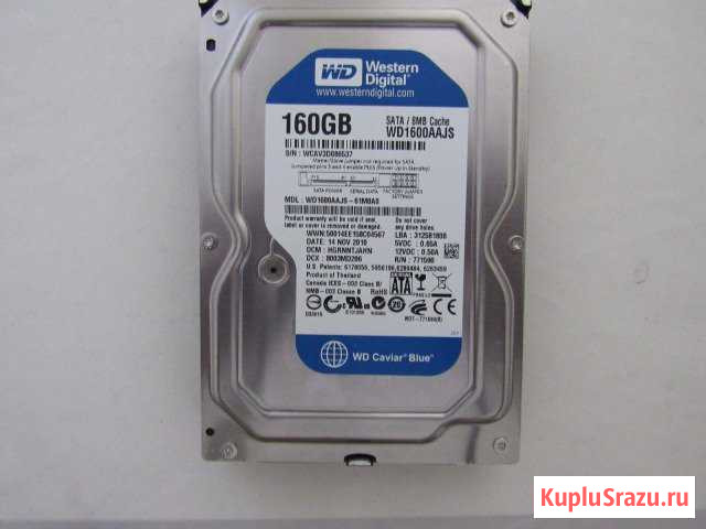 Продам жесткий диск WD 160Gb Подольск - изображение 1