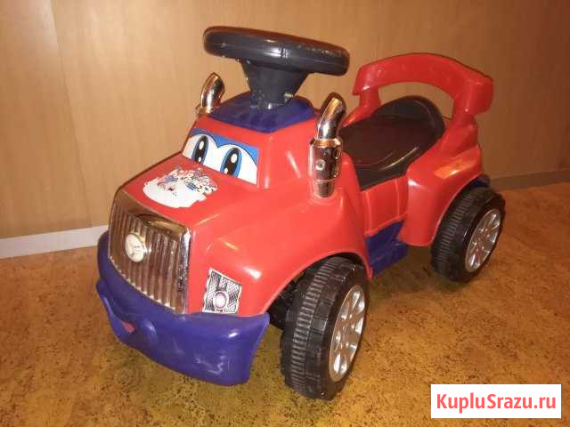 Детская машина каталка со свето музыкальным сигна Домодедово - изображение 1