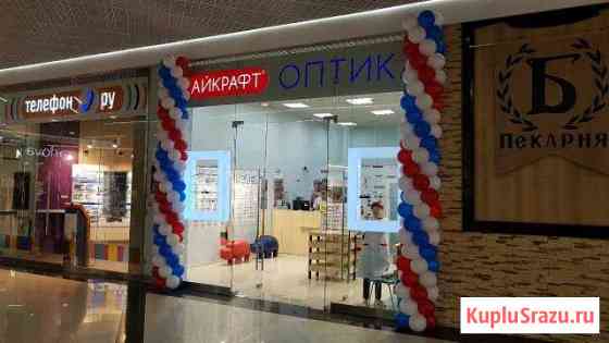 Вывеска салона оптики Айкрафт Люберцы