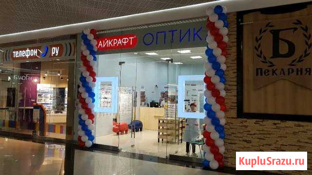 Вывеска салона оптики Айкрафт Люберцы - изображение 1