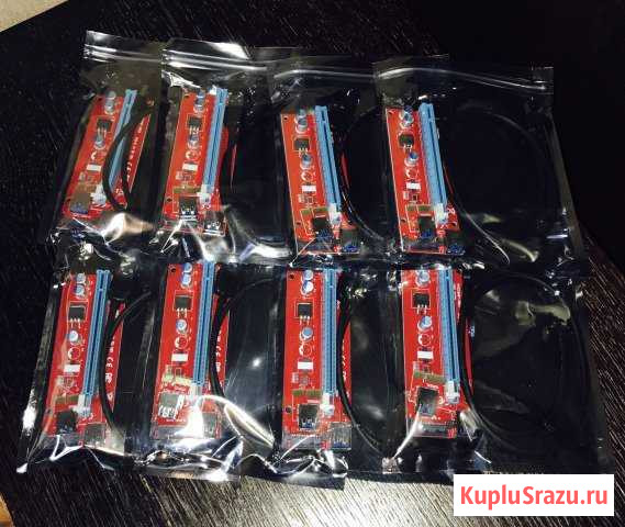 Райзер / Рейзер красный 007 S / Riser red 007 SATA Москва - изображение 1