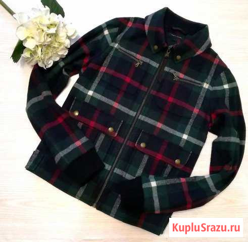 Куртка пиджак ветровка в клетку Tommy Hilfiger Мытищи - изображение 1