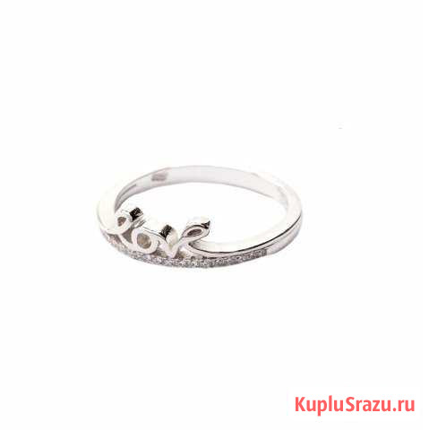 Кольцо серебряное Love Домодедово - изображение 1