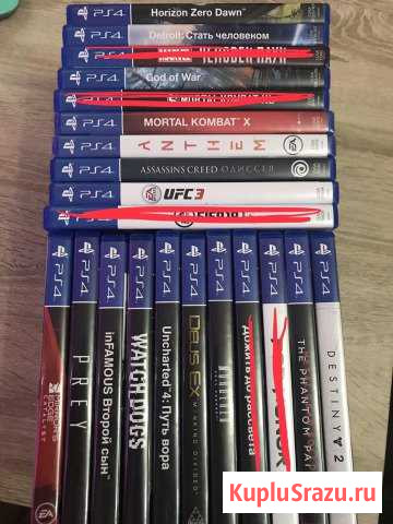 Игры для ps4 Климовск - изображение 1