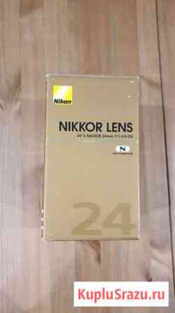 Объектив nikon af-s nikkor 24 mm f 1.4 g ed Мытищи