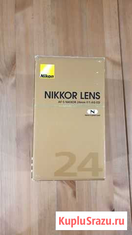 Объектив nikon af-s nikkor 24 mm f 1.4 g ed Мытищи - изображение 1