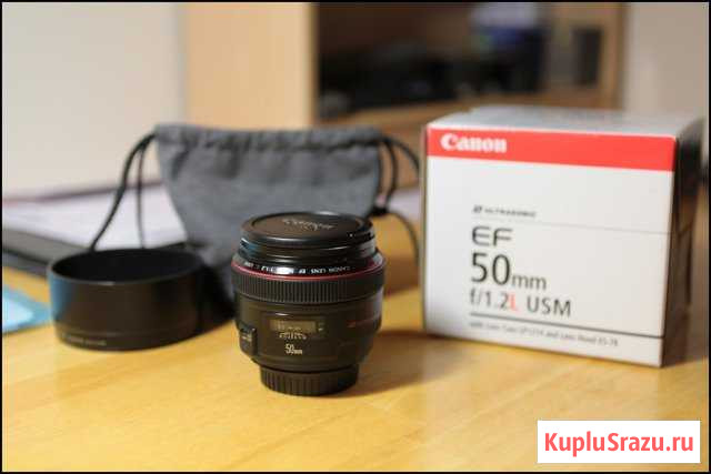 Canon EF 50mm f/1.2L USM Сочи - изображение 1