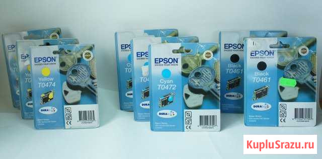 Чернила оригинал и совместимые Epson HP Набережные Челны - изображение 1