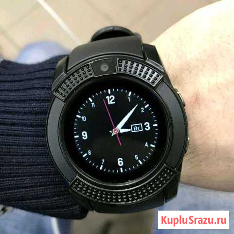 Круглые умные часы V8 Нижний Новгород - изображение 1