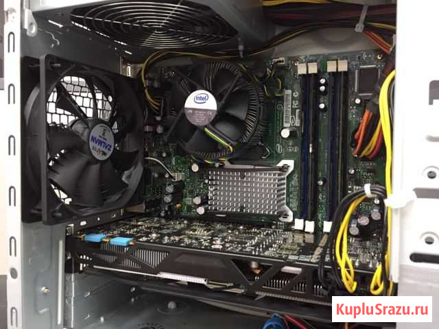 Intel DG965SS, Core 2 Quad, GTX760 2Gb, 8Gb +моник Бор - изображение 1