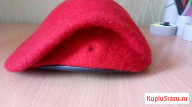 Берет красный Дзержинск - изображение 1
