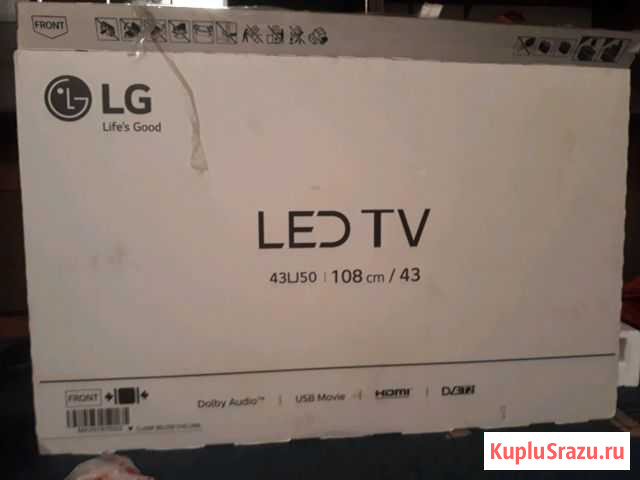 LED tvlg 43LJ50 108cm/43 Приозерск - изображение 1