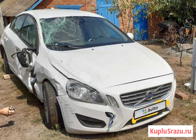 Volvo S60 1.6 AMT, 2012, седан, битый Маслова Пристань - изображение 1