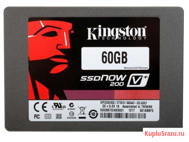 SSD kingston V+ 200 SVP200S37A/60G 60Гб Нальчик - изображение 1