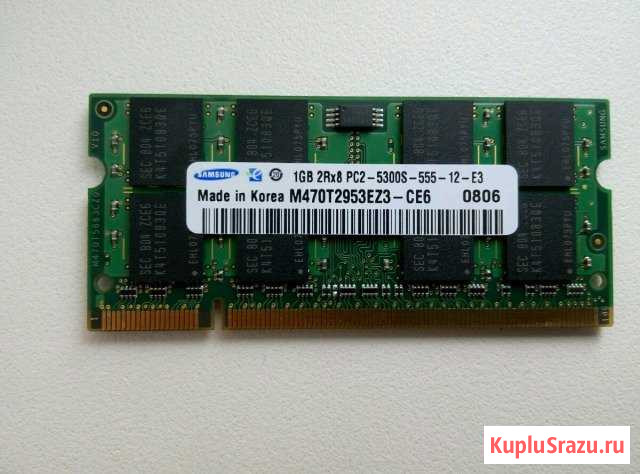 Оперативная память ddr2 1gb Дубовое - изображение 1