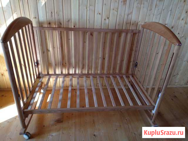 Детская кроватка Papaloni (Италия) и матрасик Киржач - изображение 1