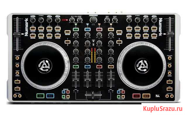 Dj контролер numark n4 Череповец - изображение 1