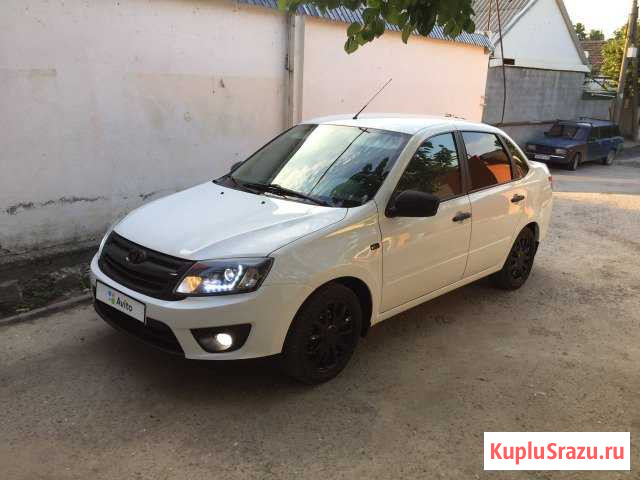 LADA Granta 1.6 МТ, 2017, седан, битый Хасавюрт - изображение 1