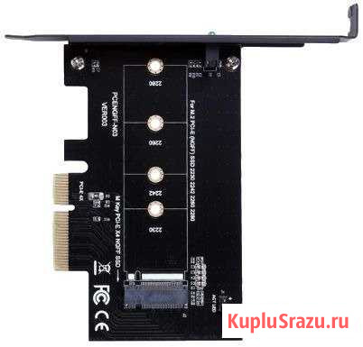 Адаптер PCI-E M.2 ngff for SSD Bulk Волгоград - изображение 1