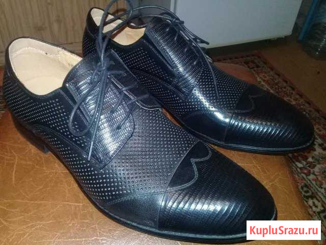 Новые кожанные туфли Калуга - изображение 1