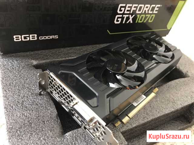 Видеокарта NVidia GeForce GTX 1070 8 Gb Кинешма - изображение 1