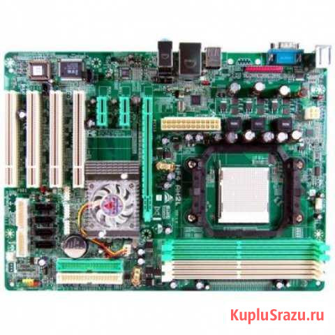 Материнская плата бу biostar NF4 AM2L VER:1.2 нера Киров - изображение 1