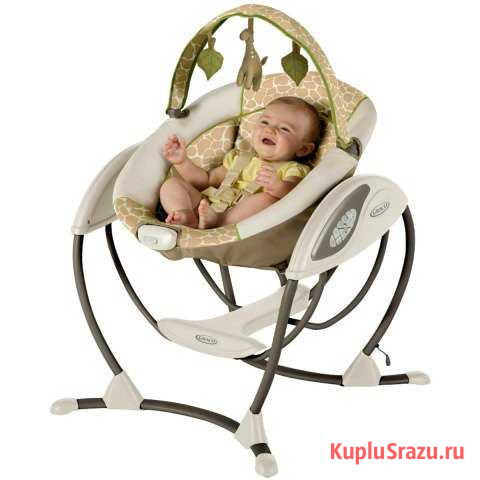 Укачивающий центр Graco Glider RX Raffy Ухта - изображение 1