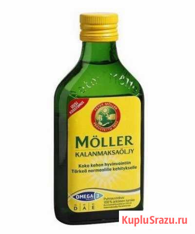 Moller рыбий жир (Омега 3) без добавок финский Мурманск - изображение 1