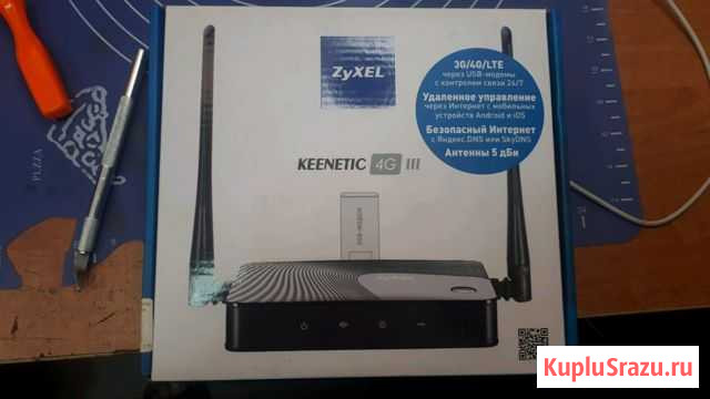 Роутер zyxel keenetic 4g lll Великий Новгород - изображение 1