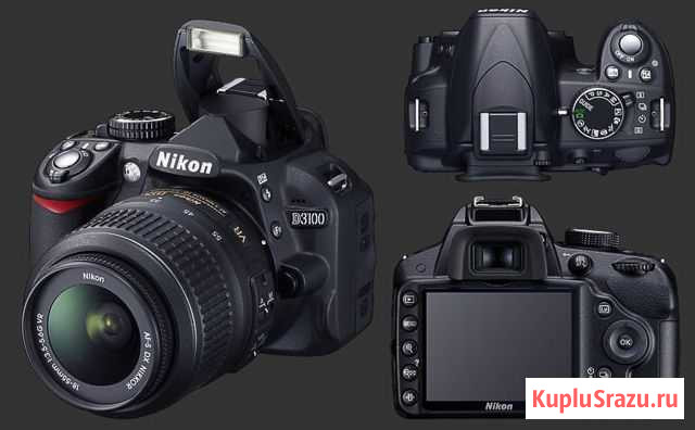 Никон 3100 кит 18-55 мм Сыктывкар - изображение 1