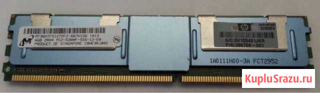 Память DDR2 8Gb 2Rx4 PC2-5300F-555-12-E0 667Mhz Курган - изображение 1